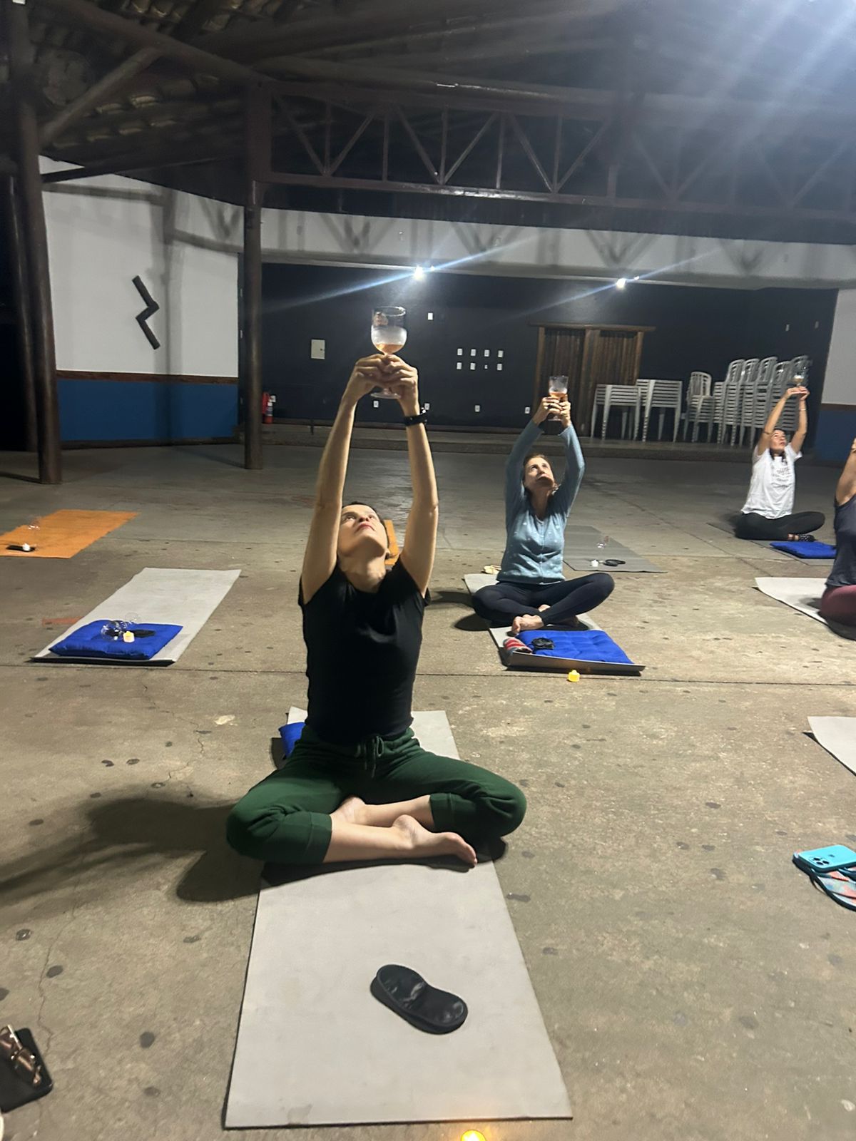 Yoga na Praça